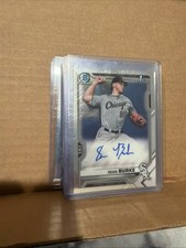 Topps 2021 Bowman Chrome Draft Pick Auto Sean Burke 1st RC White Sox QTY picture