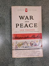 Vintage 1956 War and Peace Leo Tolstoy Bantam Paperback Book Good Condition picture