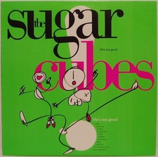 The Sugarcubes - Life's Too Good *TOP COPY* OG 1988 1st Press Elektra EX+,VG+++ picture