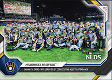 Milwaukee Brewers WIN NLDS - 2026 MLB Topps NOW® - Card 774 PRE-SALE picture