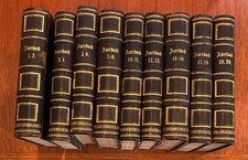 Berthold Auerbach's Gesammelte Schriften, Vols 1-20, 1857, German Fraktur picture