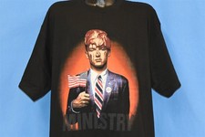 vintage 90s MINISTRY FILTH PIG ALBUM COVER 1996 INDUSTRIAL METAL BAND t-shirt XL picture