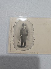 Vintage Early Real Photo Postcard Dwarf/Midget Don Robbins Private Mailing Card picture