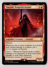 Vincent, Vengeful Atoner 64 R MTG FIC NM picture