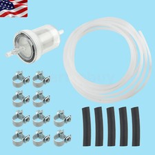 For Webasto Eberspacher Diesel Heater Inline Fuel Filter Hose 4mm Line Clip Kit  picture