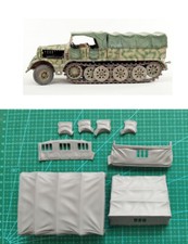 1/35 Resin Carport Fit For WWII German 18-ton FAMO Trailer 35239 35246 Model Kit picture