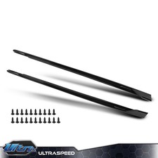 Fit For 2020-2025 BMW G06 X6 M Sport Gloss Black Side Skirts Rocker Panel picture