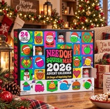 100% Authentic NeeDoh Holiday 2026 Advent Calendar Brand New Hard to Find RARE picture