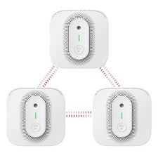 3 Pack X-Sense XP02-WR Wireless Smoke And Carbon Monoxide Alarm picture