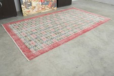5x9 Turkish Wool Area Rug Hand-Knotted Large Vintage Oushak Carpet Rugs,668 picture