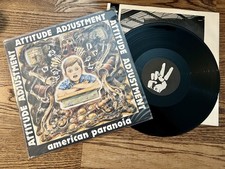 Attitude Adjustment Vinyl American Paranoia First Press Pusmort Pushead picture