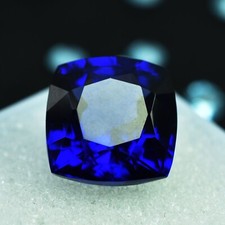 CERTIFIED 10 Ct Natural Flawless Ceylon Sapphire Cushion Cut Blue Loose Gemstone picture