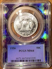1956 50C Franklin Half Dollar picture