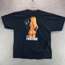 Vintage Hustler Shirt Mens 2XL Deadstock Streetwear Y2K 90s Retro Hippie Porn picture