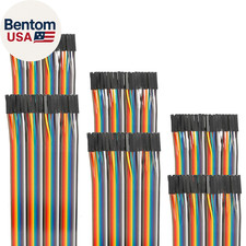 120Pcs 10Cm Dupont Wire Female to Female Breadboard Jumper Wires 3.9 Inch 1Pin-1 picture