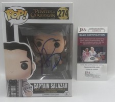 Javier Bardem Signed Autographed Captain Salazar Funko Pop #274 JSA COA W/ PROOF picture