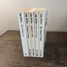 John McPhee 5 Book Lot Geology Nature Nonfiction Control of Nature Paper picture