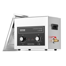 VEVOR 10L Ultrasonic Cleaner with Heater Timer & Basket Digital Sonic Machine picture