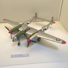 C.D.C. Italy 1/48 Lockheed P-38 Lightning Diecast Fighter Airplane Model picture