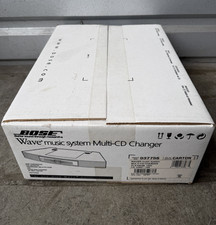 VINTAGE NOS Bose Wave Music System Multi-CD Changer Accessory Platinum White #1 picture