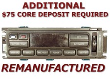 REMAN 97 98 Lincoln MARK 8 VIII A/C Temp Heater Climate Control EATC >EXCHANGE< picture