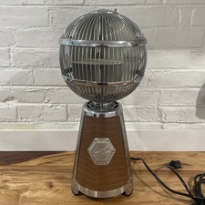 Fanimation Fargo Table Fan FP3320 Vintage Art Deco Globe 3 Speed Tested Working picture