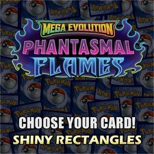 Phantasmal Flames Pokemon Cards Reverse Holo Rare EX Master Set Singles You Pick picture