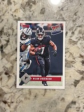 2023 Panini Instant Bijan Robinson RC Donruss Rated Rookies Retro /629 picture