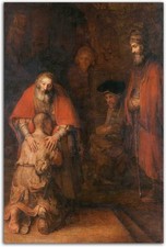 Rembrandt Van Rijn The Return of the Prodigal Son Oil Painting Poster picture