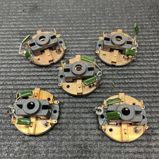 Lot Of 5 Mini Slot Brush Brushed Motor Endbells Touring Buggy Pan Car Vintage RC picture