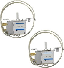 2Pcs Universal Refrigerator Thermostat Freezer Refrigeration Temperature Control picture