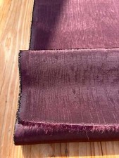 Damson Luxurious Moire Silk By 2 Meters, Home Textile Interior picture