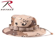 Desert Storm Chocolate Chip Camo Boonie Hat Vented Fitted Ripstop Rothco 5814 picture