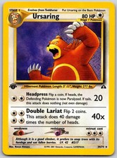 Ursaring 34/75 Pokemon Neo Discovery 1st Edition Near Mint picture