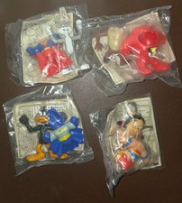 NEW McDonalds 1991 Looney Tunes Super Heroes Happy Meal Complete Set picture