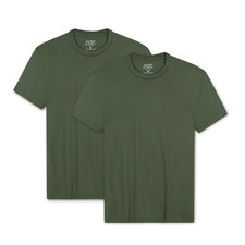 Raven & Finch Men’s Crew Neck T-Shirt, Short Sleeve Slim Fit (2-Pack) picture