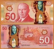 Bank of Canada, $50, 2012, Polymer, P-109c, UNC picture