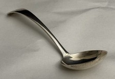 Rogers Lunt Bowlen RLB Treasure Sterling Silver Sauce Gravy Cream Ladle Spoon picture