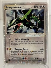 Pokémon TCG Rayquaza ex 97/97 Holo EX Dragon 2003 Near Mint picture