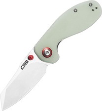 CJRB Maileah Pocket Knife 2.39'' AR-RPM9 Powder Steel, Natural Green picture