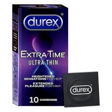 Durex Extra Time Ultra Thin Condom 10 Count (Pack of 3)  picture