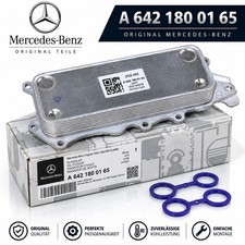 Genuine Mercedes-Benz Oil Cooler A6421800165 for OM642 V6 CDI / BlueTEC picture