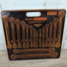  Craftsman USA -VV- 16-Pc SAE & Metric Combination Wrench Set  944624 Brand New  picture