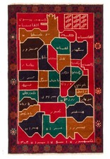 Traditional Vintage Hand-Knotted Area Rug 2'11