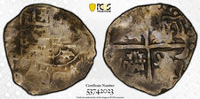 1621-26 P-P 4 Reales Cob Spanish Colonial Bolivia PCGS F picture