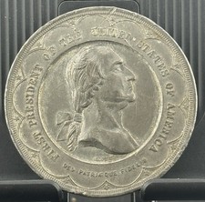 1889 George Washington Inauguration Centennial Medal Tin picture