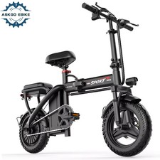 ASKGO Lightweight Folding Ebike 1500W 48V 22MPH 14