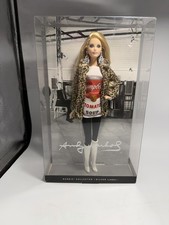 Barbie Andy Warhol Campbell's Soup Doll Silver Label Collector Mattel DKN04 picture