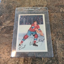 1953-54 Parkhurst Hockey - Bert Olmstead #19 Montreal Canadiens Exmt. picture