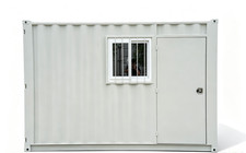 9ft Cubic Shipping Container | Lockable Door & Window | Portable Office | Storag picture